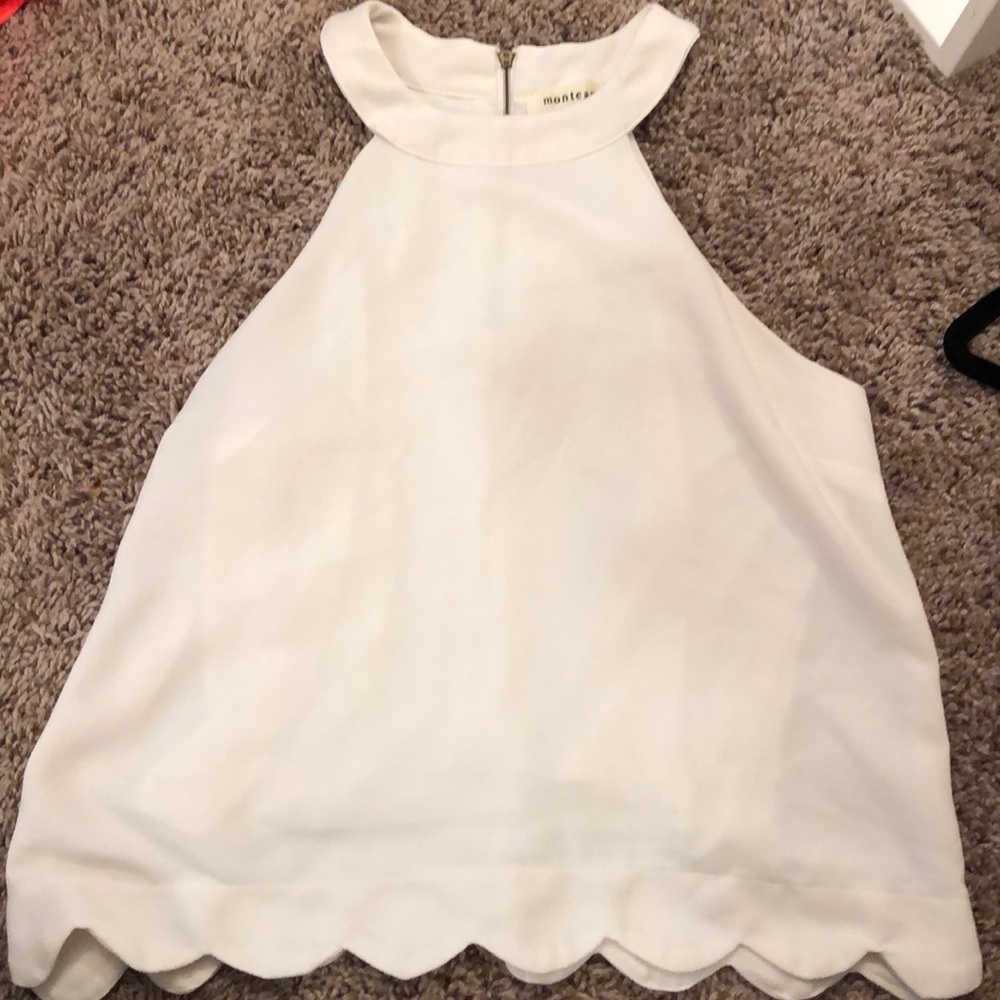 Halter top blouse